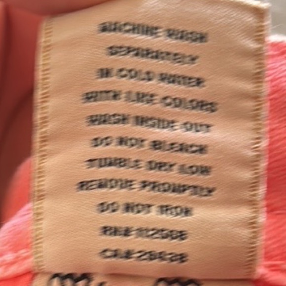 Miss Me size 27 neon pink jeans - Picture 8 of 9